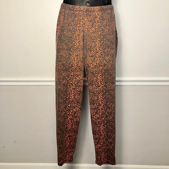 CLEVELAND BROWNS ZUBAZ Snakeskin Print Pants Size L Helmet Logo - Picture 2 of 8